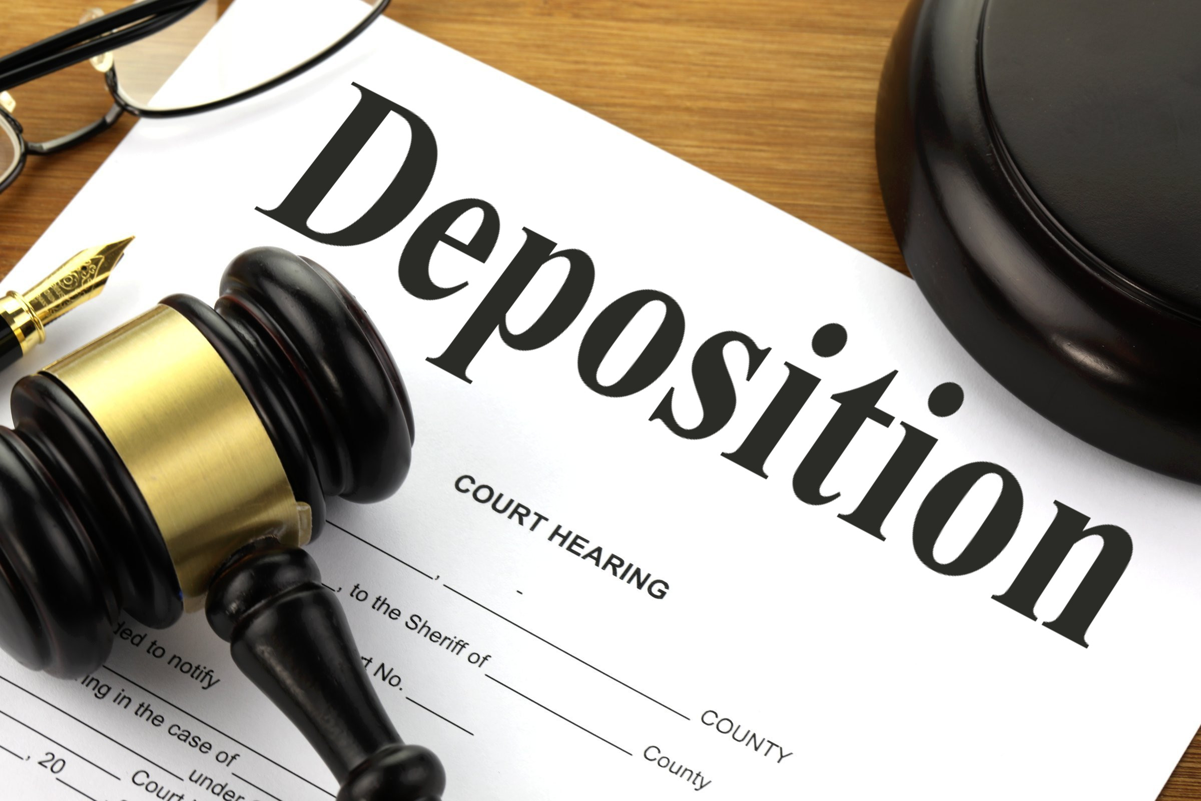 Depositions